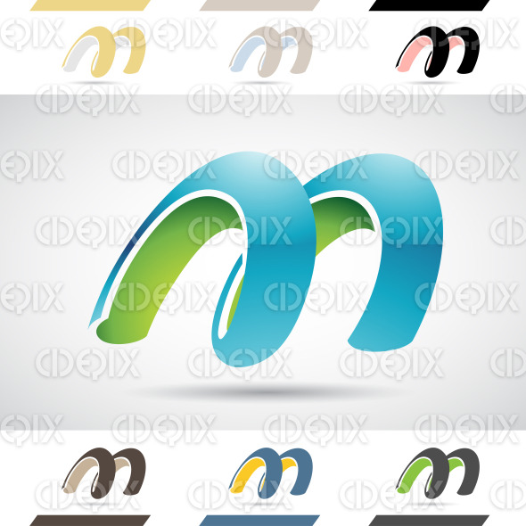 Logo Shapes And Icons Of Letter M Cidepix