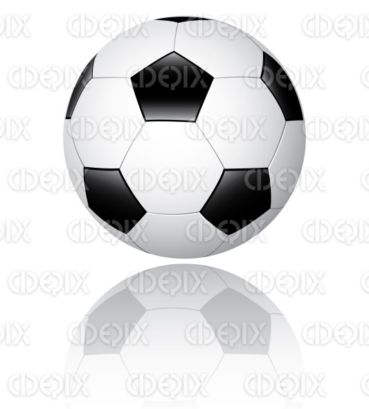 black and white soccer ball, football | Cidepix